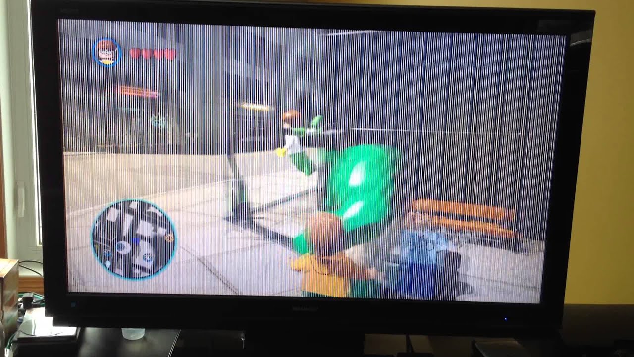 SONY tv display problem
